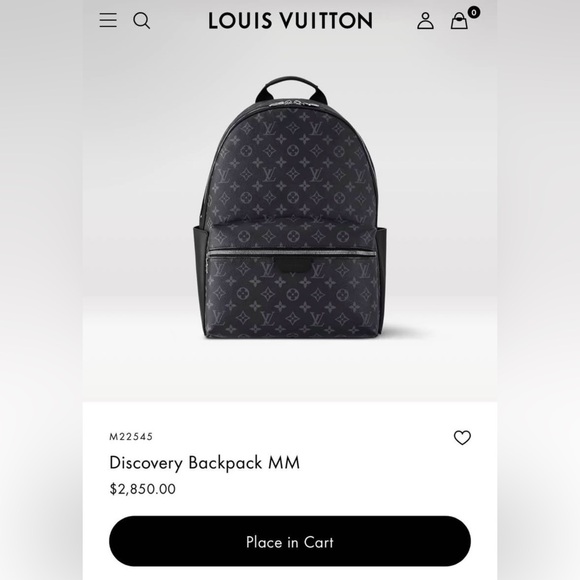 Louis Vuitton Discovery Backpack MM - Picture 5 of 6